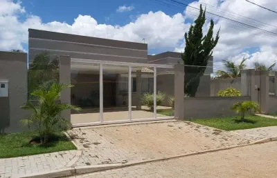 Casa com 4 quartos à venda na rua jk, 1, ponte alta norte (gama), brasília, 400 m2 por r$ 920.000