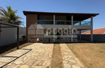 Sobrado de alto padrão com 4 suítes no residencial renascer – arniqueiras