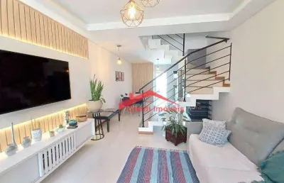 Sobrado com 3 dormitórios à venda, 83 m² por r$ 671.000,00 - saguaçu - joinville/sc