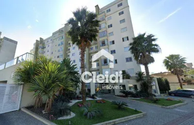 Apartamento com 3 dormitórios para alugar, 69 m² por r$ 3.270,00/mês - saguaçu - joinville/sc