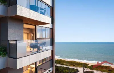 Apartamento com 3 dormitórios à venda, quadra mar,  por r$ 980.000 -  balneário piçarras/sc