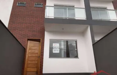 Sobrado com 2 dormitórios para alugar, 65 m² por r$ 2.300,00/mês - boa vista - joinville/sc