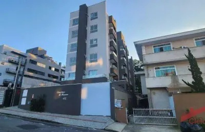 Apartamento com 2 dormitórios para alugar, 59 m² por r$ 2.492,00/mês - costa e silva - joinville/sc