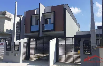 Sobrado com 2 dormitórios à venda, 123 m² por r$ 750.000,00 - saguaçu - joinville/sc