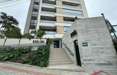 Apartamento com 3 dormitórios para alugar, 77 m² por r$ 3.720,00/mês - bom retiro - joinville/sc