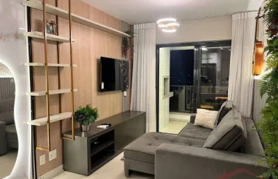Apartamento com 1 dormitório para alugar, 47 m² por r$ 5.290/mês - centro - joinville/sc