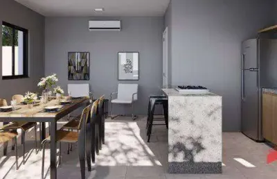 Apartamento com 2 dormitórios à venda, 50 m² por r$ 287.049,36 - floresta - joinville/sc