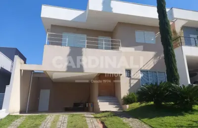Casa para locação no condomínio villagio di napoli em valinhos, com 3 suítes e 220m2 de área construída.