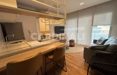 Apartamento aconchegante mobiliado, para venda e locação no cambuí, campinas!