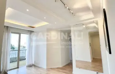 Vende apartamento totalmente reformado com 2 dormitórios, pronto para morar! próximo a lagoa do taquaral.