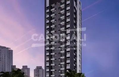 Apartamento à venda no taquaral 1 suíte, 1 sala, 1 banheiro, varanda e lazer completo.
