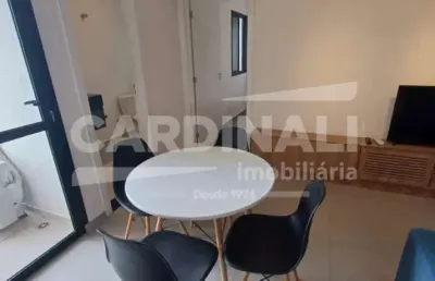Apartamento mobiliado para locação com 1 dormitório no edifício izzy, campinas.