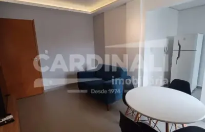 Apartamento mobiliado para locação com 1 dormitório no edifício izzy, campinas.