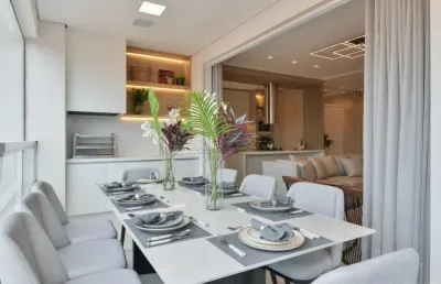 Maravilhoso apartamento com 114 m2  na região do colégio sagrado coração de jesus e ventura mall
