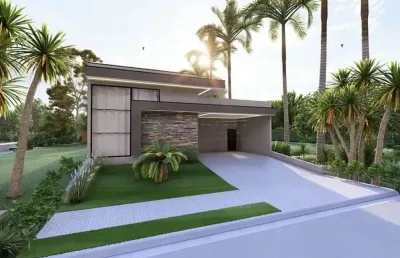 Casa em condomínio fechado com 3 quartos à venda na Rua Sebastião Cardoso (Loteamento Jardim Okinawa), Quadra B, Lote 31, 168, Parque Brasil 500, Paulínia