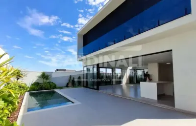 Casa à venda no loteamento residencial arborais 3 suites e piscina - sofisticação, conforto e lazer privativo em campinas