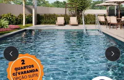 Aptos 2 quartos, vaga, suite e varanda  pronto pra morar na taquara