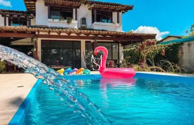 Casa em condomínio fechado com 4 quartos para alugar na Avenida Boulevard Mar Azul, 23, Bracuí (Cunhambebe), Angra dos Reis