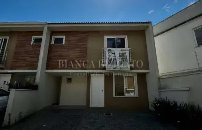 Sobrado novo, pronto para morar, em condomínio, no santa cândida!