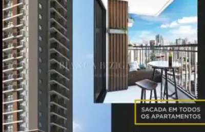 Apartamento com 1 dormitório e sacada, próximo à ufpr - ibiza unique home