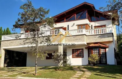 Sobrado à venda em jundiaí, quartier les residences, com 3 suítes, com 439.5 m²