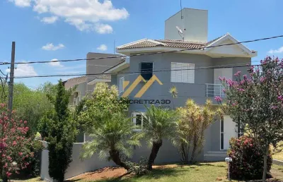 Sobrado à venda em indaiatuba, condomínio portal de itaici, com 6 quartos, com 290 m²