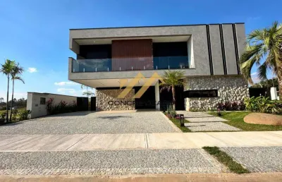 Sobrado à venda em indaiatuba, parque villa dos pinheiros, com 5 suítes, com 400 m²