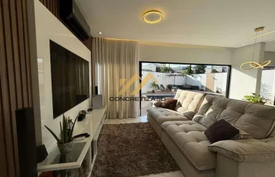 Sobrado à venda em salto, residencial lagos d'icaraí, com 5 suítes, com 345 m²