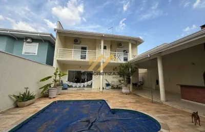 Sobrado à venda em indaiatuba, altos da bela vista, com 3 suítes, com 320 m², condomínio amstalden