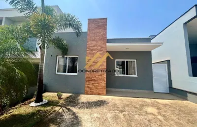 Casa à venda em indaiatuba, jardim mantova residencial, com 3 quartos, com 105 m²