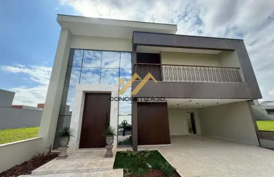 Sobrado à venda em indaiatuba, jardim residencial dona maria josé, com 3 suítes, com 320.52 m²