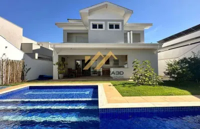 Sobrado à venda em indaiatuba, jardim reserva bom viver de indaiatuba, com 3 suítes, com 289 m²