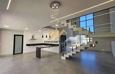 Sobrado à venda em indaiatuba, jardins di roma, com 3 suítes, com 246.3 m², jardins di roma
