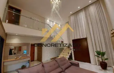 Sobrado à venda em indaiatuba, jardim residencial dona maria josé, com 3 suítes, com 253 m²
