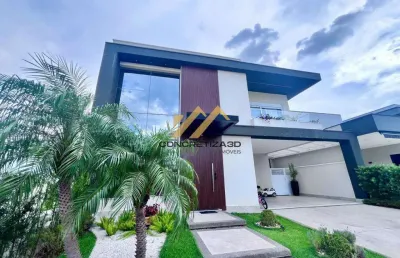 Casa à venda em indaiatuba, jardim esplanada, com 4 suítes, com 218 m², condomínio dona maria josé