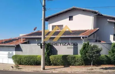 Sobrado à venda em indaiatuba, jardim regina, com 5 quartos, com 258 m²