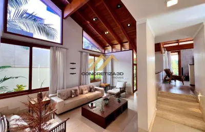 Sobrado à venda em indaiatuba, jardim vila paradiso, com 3 suítes, com 337 m²