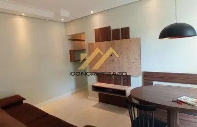 Apartamento à venda e para alugar em indaiatuba, jardim santiago, com 2 quartos, com 58 m²