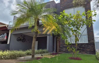 Sobrado à venda em indaiatuba, jardim residencial alto de itaici, com 3 suítes, com 360 m²