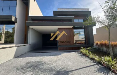 Casa à venda em indaiatuba, loteamento park gran reserve, com 3 suítes, com 200 m²