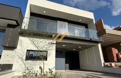 Sobrado à venda em indaiatuba, park gran reserve, com 3 quartos, com 222 m², park gran reserve