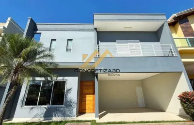 Sobrado à venda em indaiatuba, jardim residencial dona lucilla, com 4 suítes, com 256.2 m²