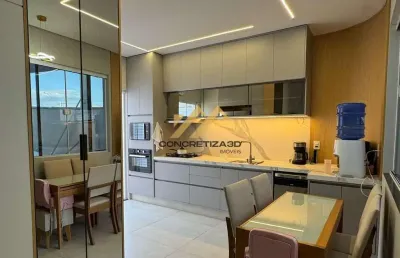 Casa à venda em indaiatuba, parque barnabé, com 3 quartos, com 100 m²