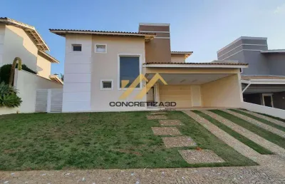 Sobrado com 3 quartos sendo 1 suítes para alugar, 185 m² - residencial villaggio portofino - indaiatuba/sp