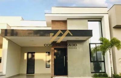 Casa com 3 suítes à venda, 137 m² - residencial bréscia - indaiatuba/sp