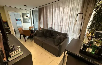 Apartamento studio inteiramente mobiliado com sistema de automação e vaga coberta a venda no jk studio campolim, sorocaba - sp