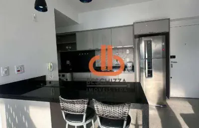 Apartamento com 1 quarto para alugar na Avenida Presidente Wilson, 94, Pompéia, Santos