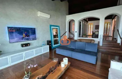 Casa com cinco quartos à venda, josé menino - santos/sp