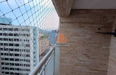 Apartamento josé menino santos dois quartos varanda lazer vagaà venda, 50 m² por r$ 380.000 - josé menino - santos/sp