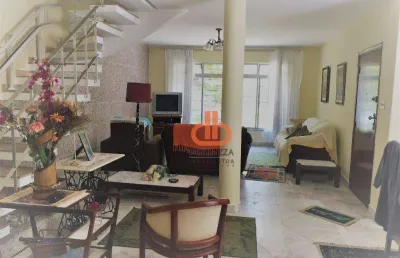 Sobrado com 3 dormitórios à venda, 280 m² por r$ 1.600.000,00 - gonzaga - santos/sp